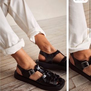 Free People Finn Fisherman Sandals 38